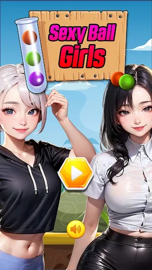 Sexy ball girls: sort puzzle Screenshot 0