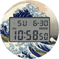 HOKUSAI Retro Watch Face Vol.1