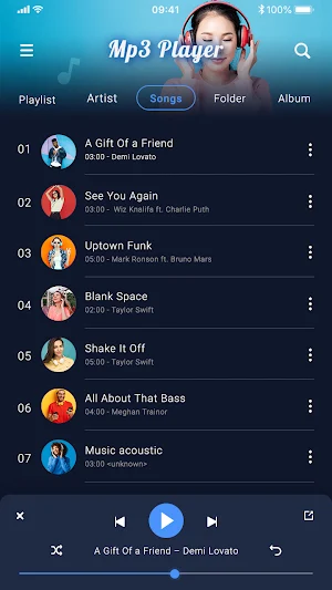 Music player – Mp3 player Screenshot 2