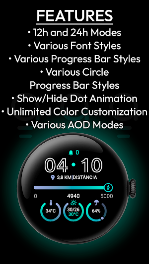 AD Spectrum - Watch Face Screenshot 3