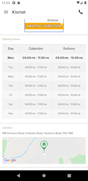 Kismat Falkirk Screenshot 3