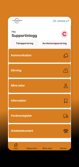 LM Knutsson Åkeri Screenshot 0