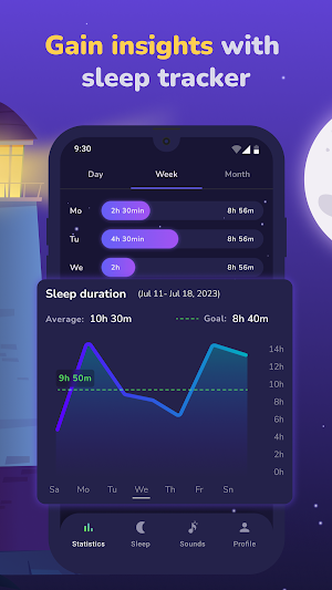 Sleep Sounds: Sleep Tracker Screenshot 1