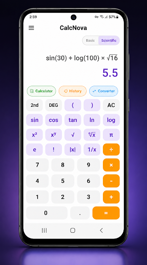Calculator - CalcNova Screenshot 1