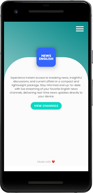 NewsEnglish Mobile TV Screenshot 0