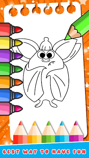 Garten in BanBan 4 Coloring Screenshot 1