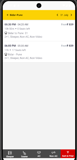 New Pooja Bus Screenshot 2