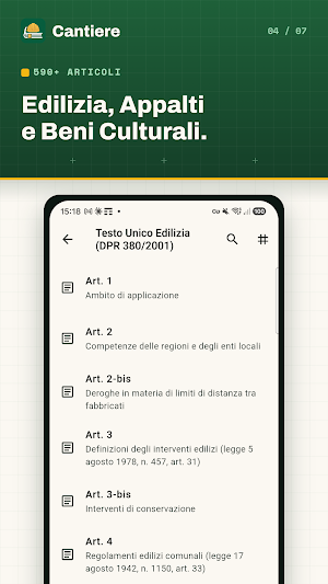 Cantiere · Norme edilizia Screenshot 3