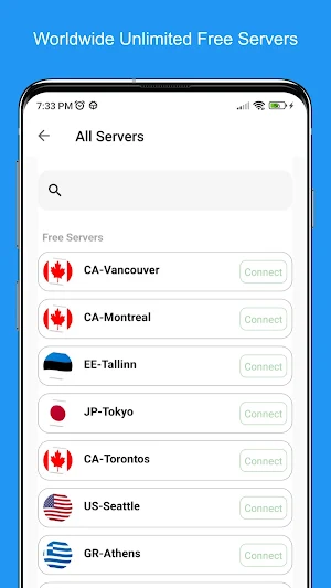 Snappy VPN-Fast, Safe VPN Screenshot 2