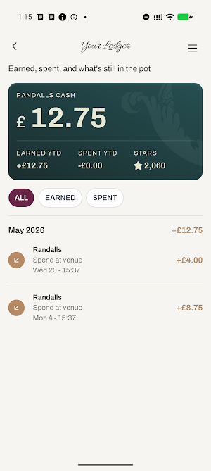 Randalls Rewards Screenshot 1