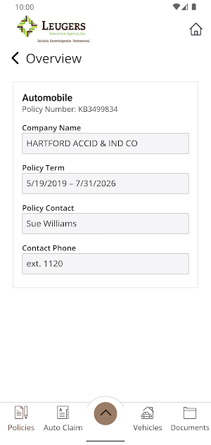Leugers Insurance Mobile Screenshot 3