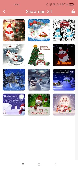 Santa Christmas Sticker & GIF Screenshot 2