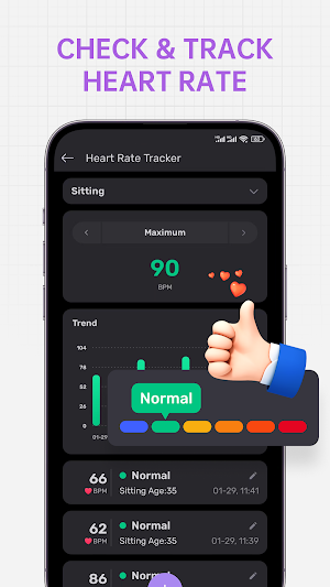 PulseCare：Health Tracker Screenshot 2