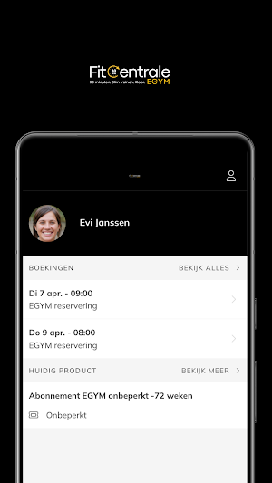 Fitcentrale Screenshot 2