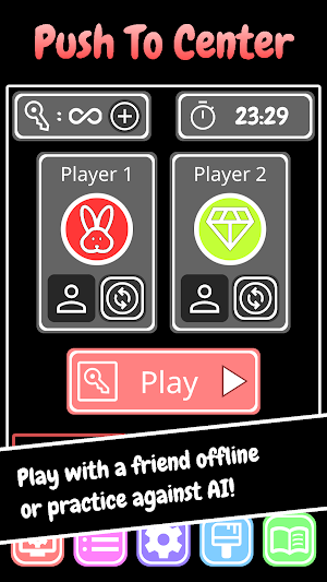 Push To The Center - Connect 5 Screenshot 0