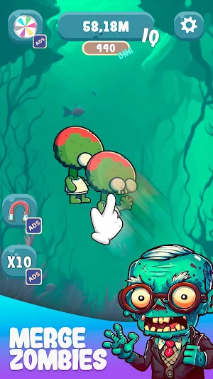 Zombie Merge Evolution Clicker Screenshot 1
