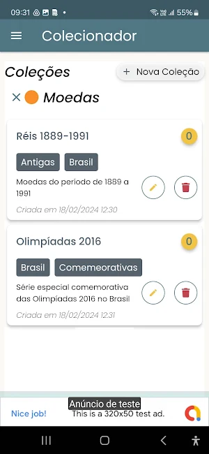 Colecionador Screenshot 2