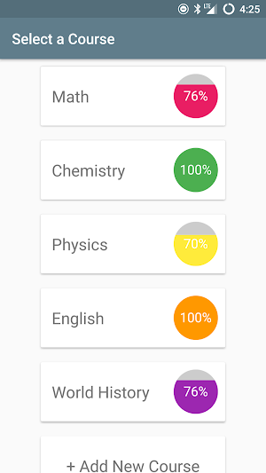 Exam Score Calculator Screenshot 0