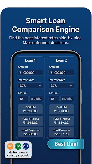 CashLoan: EMI Loan Calculator Screenshot 1
