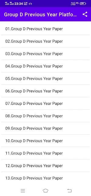 Railway Group D Previous Paper screenshot 1
