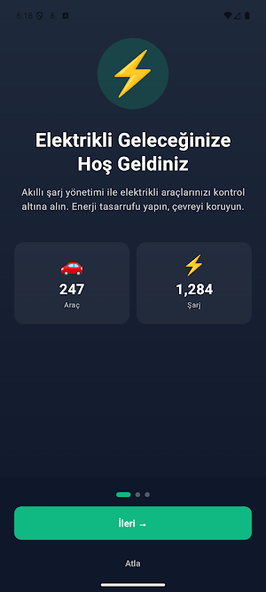 Elektrikli Araç Şarj Yönetimi Screenshot 0