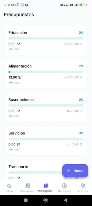 YoAnoto - Finanzas Personales Screenshot 2