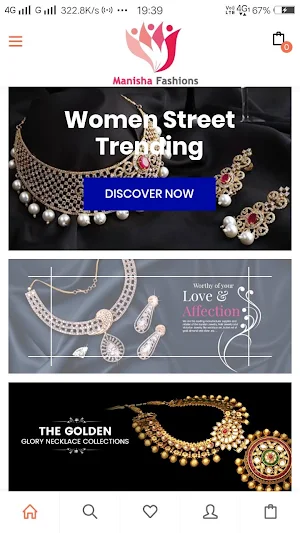 Manisha Fashions Screenshot 0