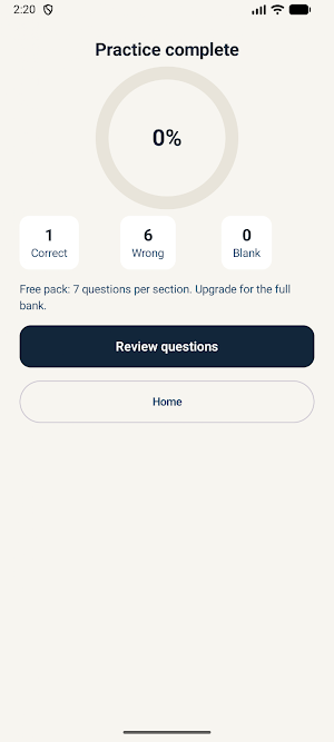 CAT Prep 2026 Practice Tests Screenshot 3