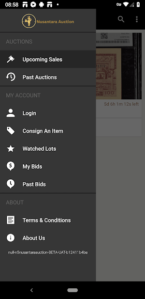 Nusantara Auction Screenshot 3
