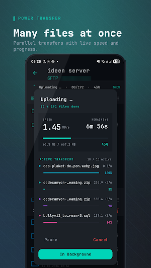 MagicFTP: SFTP & FTP Client Screenshot 1