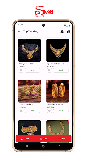 SRV Jewellery Screenshot 1