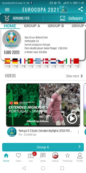 Eurocup 2021 Soccer - London Screenshot 0