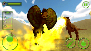 Real Dinosaur Simulator Games – Dino Attack 3D Screenshot 1