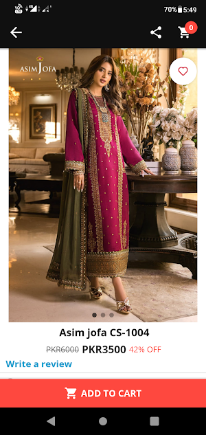 Chishti Sabri Fabrics Screenshot 3