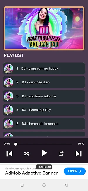 DJ Waktuku Kecil Aku Gak Tau Screenshot 2