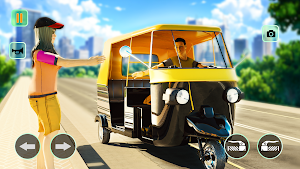 Tuk Tuki Rikshaw Offline Game Screenshot 1