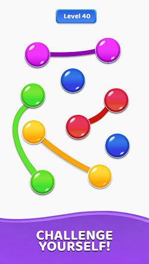 Connect Color Ball Line Game Screenshot 2