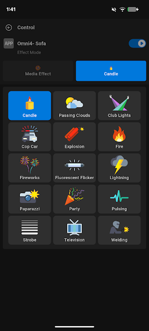 ARRI Omnibar Control Screenshot 3