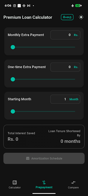 Loan Calculator Sri Lanka Screenshot 3