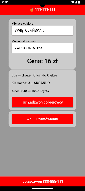 Bi.tax - Taxi Białystok Screenshot 2