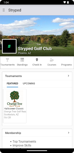 Stryped Golf Club Screenshot 0