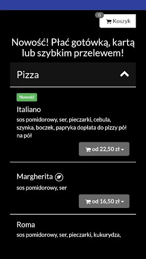 Pizzeria Italiano Screenshot 2