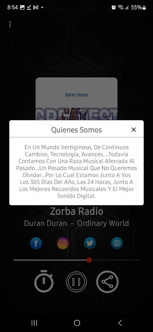 Zorba Radio Screenshot 2