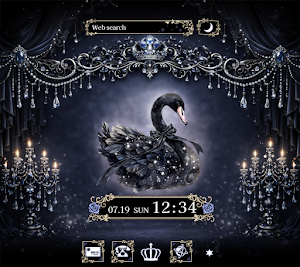 Dark and Girly Theme +HOME Screenshot 0