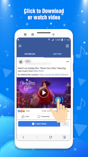 Video Downloader for Facebook 2020 Screenshot 1