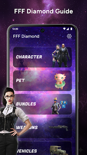 FFF Diamond: Skins & Emotes Screenshot 0