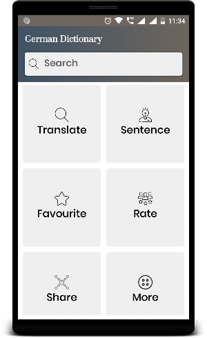 German English Translator - Free German Dictionary Screenshot 2