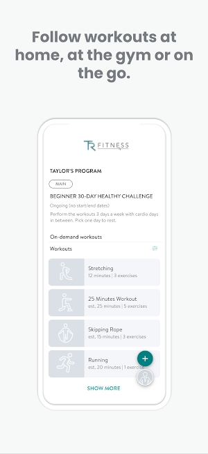 Tori Rose Fitness Screenshot 2