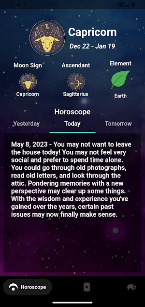 Astroga - Horoscope & Tarot Screenshot 0