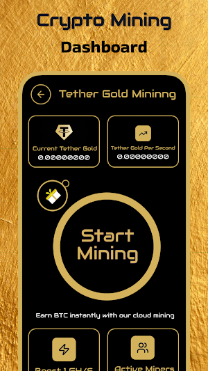 Tether Gold Mine : USDT Mining Screenshot 2